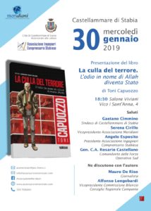 Scopri di più sull'articolo Presentazione del libro “La culla del terrore” – 30 gennaio 2019